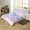Pink Purple Blue, variant on Erosebridal Cartoon Animal Unicorn Duvet Cover Twin,Rainbow Stars Print Bedding Sets Twin Size,Dreamy Colorful Comforter Cover Twin,Super Cozy Room Decorative Reversible,2pcs（No Comforter）