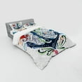 thumbnail image 3 of Ambesonne Colorful Bedding Set 3 Pcs, Ship Anchor with Sun, Twin XL, Multicolor, 3 of 3