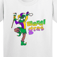 thumbnail image 4 of Inktastic Mardi Gras Jester Celebration Youth T-Shirt, 4 of 5