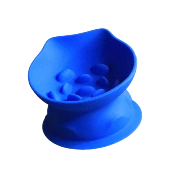 Durable Pet Feeding Bowl Nonslip Design Slow Feed Dish For Kittens Small Breeds