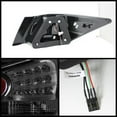 thumbnail image 2 of AKKON - For 08-12 Honda Accord 4 Doors Sedan Model Smoked LED Angel Wing Design LED Tail Lights Brake Lamps Pair, 2 of 2