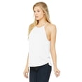 thumbnail image 2 of Bella  Canvas - Women`s Flowy High-Neck Tank - 8809, L, White, 2 of 2