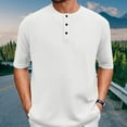 thumbnail image 2 of Men's Plus Size T Shirt Short Sleeve Loose Fit Casual Comfortable Tee for Big and Tall Comfortable Blend Summer Top Men's Lightweight Crewneck Tee Tops, 2 of 5