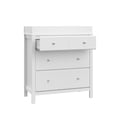 thumbnail image 6 of Storkcraft Horizon 3 Drawer Chest with Infant Changing Topper, White, 6 of 19