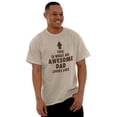 thumbnail image 5 of Fathers Day Looks Like Awesome Dad Men's Graphic T Shirt Tees Brisco Brands L, 5 of 6