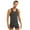 Gray, variant on Kaerm Mens Wrestling Singlet Leotard Bodysuit One Piece Vest Jumpsuit Romper Pajamas Nightwear White XL