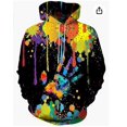 thumbnail image 1 of Hommes Femmes Unisexe Chandail à Capuche Imprimé 3d Mode Adulte Cool Animal Chandail, 1 of 2