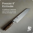 thumbnail image 3 of Shun Premier 8-inch Kiritsuke Knife TDM0771, 3 of 8