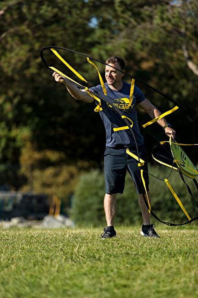 Webby Agility Trainer – Circle Speed and Agility Ladder for High Intensity Footwork Drills and Skills – A Circular Piece of Training Equipment That Changes The Way You Move