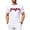 White-22, variant on Men's 100% Cotton Papa Shirt, Funny Dad Shirts Dinosaur Graphic Tee, Soft Short Sleeve Dad Shirt