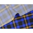 thumbnail image 5 of oneOone Velvet Yellow Fabric Check Craft Projects Decor Fabric Printed By The Yard 58 Inch Wide, 5 of 5