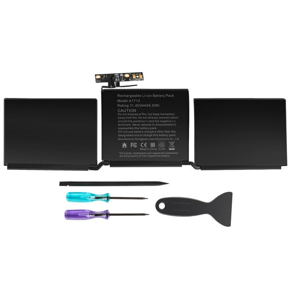 A1708 A1713 Laptop Battery Replacement for Mac-Book Pro 13 Inch A1708 (Late 2016, Mid 2017, Mid 2019, 2020), EMC 2978 3164, A2171 Battery for Mac-Book Pro 13 Inch A2159 (2019) A2289 A2338 (2020)