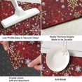 thumbnail image 3 of Red Christmas Snowflake Pattern Kitchen Rug Mat,Kitchen Runner Rugs Non Skid Washable,Decorative Kitchen Floor Mats for Kitchen,Sink,Laundry,17"X47", 3 of 5