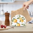 thumbnail image 2 of Yayeee Napkin Holder for Table Kitchen Paper Tissue Organization, White Watercolor Oranges, 2 of 8