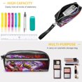 thumbnail image 3 of Power Rangers Pencil Case Large Capacity Pencil Pouch Cosmetic Bag Office Stationery Organizer, 3 of 8