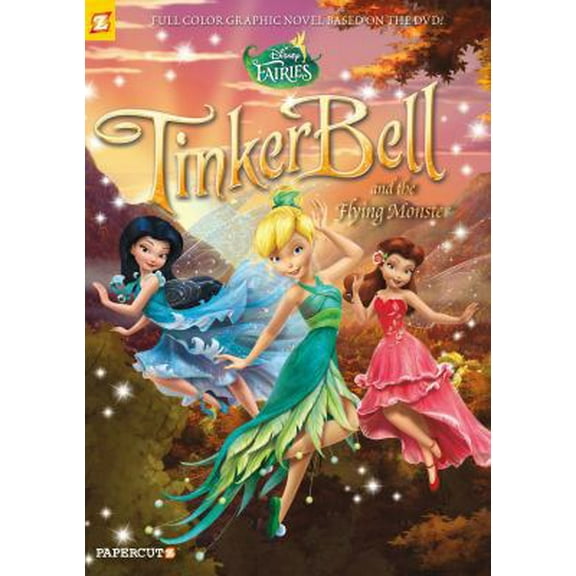 Pre-Owned Disney Fairies Graphic Novel#19: Tinker Bell and the Flying Monster (Paperback) 1629916056 9781629916057
