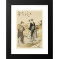 thumbnail image 2 of Shiichi Tajima 11x14 Black Modern Framed Museum Art Print Titled - Masterpieces Selected from the Ukiyoyé School, Pl.12 (1906), 2 of 5