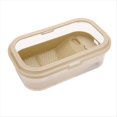 thumbnail image 2 of Turtle Tank for Home Use with Sun Terrace Fish Turtle Mixed Breeding Tank Reptile Aquarium Tank Light Brown Type, 2 of 8