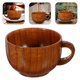 thumbnail image 5 of Taza de madera decorativa para agua, taza de café, exquisita taza de agua para el hogar y la oficina, 200 ml, 5 of 7