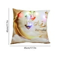 thumbnail image 3 of Virelaxpo LED Light Up Pillow with Moon and Star Design, Glowing Decorative Cushion for Christmas and Festivals, Polyester Material, 45x45cm, 3 of 3