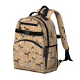 thumbnail image 2 of Pointer and Paw Dog Print Cute School Backpack Bag for School with Padded Back and Adjustable Shoulder Straps 15.25"x11.5"x5.25", 2 of 4