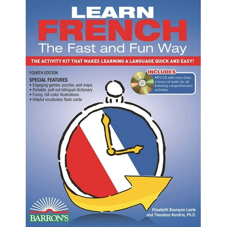 Learn French the Fast and Fun Way with MP3 CD: The Activity Kit That Makes Learning a Language Quick and (Best Way To Rehydrate Fast)