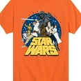 thumbnail image 3 of Star Wars - Luke Skywalker and Friends Retro - Toddler And Youth Short Sleeve Tee, 3 of 5