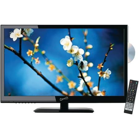 Supersonic Sc-2412 24" 1080p Led Tv/dvd Combination, Ac/dc Compatible With Rv/boat