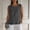 Gray(New), variant on PNTUTB Stylish Women's Sleeveless Tops Casual Solid-Color Crew-Neck Tank Tops Lace-Hem Tank Tops with Back Tie Simple Versatile Loose Tank Tops