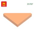 thumbnail image 1 of 400Pcs/lot Special Tile Modified 2x2 Aperture Free Triangular Block Moc Accessories Compatible with 35787 Brick DIY Toy 3.Medium Nougat about400pcs, 1 of 6