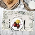 thumbnail image 4 of Christian Bible Verse Placemats Set of 4,Rustic Eucalyptus Religious Christian Scripture Table Mats Place Mats for Kitchen Dining Table Decoration 12x18 Inch,Christian Home Decor, 4 of 5