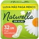 thumbnail image 1 of Toallas Femeninas Naturella Sin Alas 32 pzas, 1 of 5