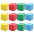 thumbnail image 1 of MOVTOTOP Building Blocks 12Pcs Wooden Cubes for Children Preschool Hands-on Ability Training, 1 of 7