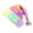 Pink, variant on Colorful Light Up Plush Santa Hat Furry Trim Design Novelty Headwear for Christmas Holiday Party