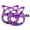 Color:Purple, variant on Aluminum Alloy Mountain Bicycles Pedals Cat Shape Cycling Pedals 3 Seal Bearings Nonslip Bike Pedals Easy to Install