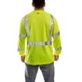 thumbnail image 2 of Tingley Hi-Vis T-Shirt,Long Sleeve,Lime,XL S75522, 2 of 2