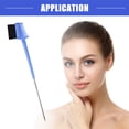 thumbnail image 2 of Vocoste Dual Comb Eyebrow Brushes for Women Eyelash Eyebrow Travel Makeup Tool Blue 8.15" Length, 2 of 7