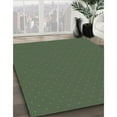 thumbnail image 3 of Ahgly Company Machine Washable Indoor Rectangle Transitional Green Area Rugs, 2' x 4', 3 of 7