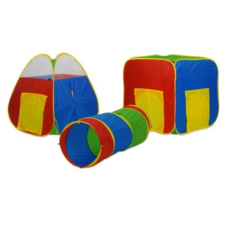 GigaTent Multiplex 24 Balls with 3 Piece Tunnel Set