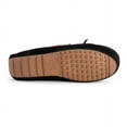 thumbnail image 4 of MUK LUKS Women's Jane Moccasin 6 - Ebony, 4 of 5