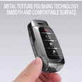 thumbnail image 6 of Key Fob Cover Compatible with Ram 1500 2500 3500 4500 5500 2019-2026 Carbon Pattern Keychain Case Holder Protector,A, 6 of 6