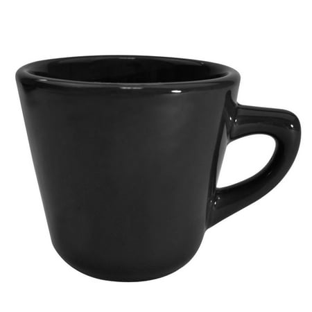 

Las Vegas Tall Cup Black 7.5 Oz. 3-1/4 Dia. X 3 H Stoneware Black 12 packs