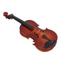 thumbnail image 2 of Spptty Music Instrument Model,Miniature Violin,17cm Miniature Wooden Violin Model with Stand Musical Instrument Crafts Decoration Gift, 2 of 8