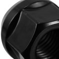 thumbnail image 3 of unbranded 5Ud Cubiertas Protectoras Para Tuercas De Carro En Metal Negro Con Instalación Rápida, 3 of 8