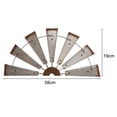 thumbnail image 2 of Washranp Farmhouse Windmill Wall Decor,Rustic Iron Hanging Art Ornament Galvanized Windmill Wall Sculptures, 2 of 5
