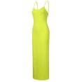 thumbnail image 2 of Women Casual Sleeveless Spaghetti Strap Cami Maxi Slip Dress, 2 of 7