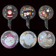 thumbnail image 2 of Globos Bobo navideños, 6 unidades, 20 pulgadas, transparentes, estampados, globos Bobo de burbujas, feliz Navidad, globo de Papá Noel, decoración navideña, 2 of 5