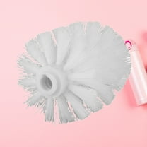 BESTOYARD 1Pcs Toilet Refills with Plastic Brush Replacement Head for Under Rim Cleaning