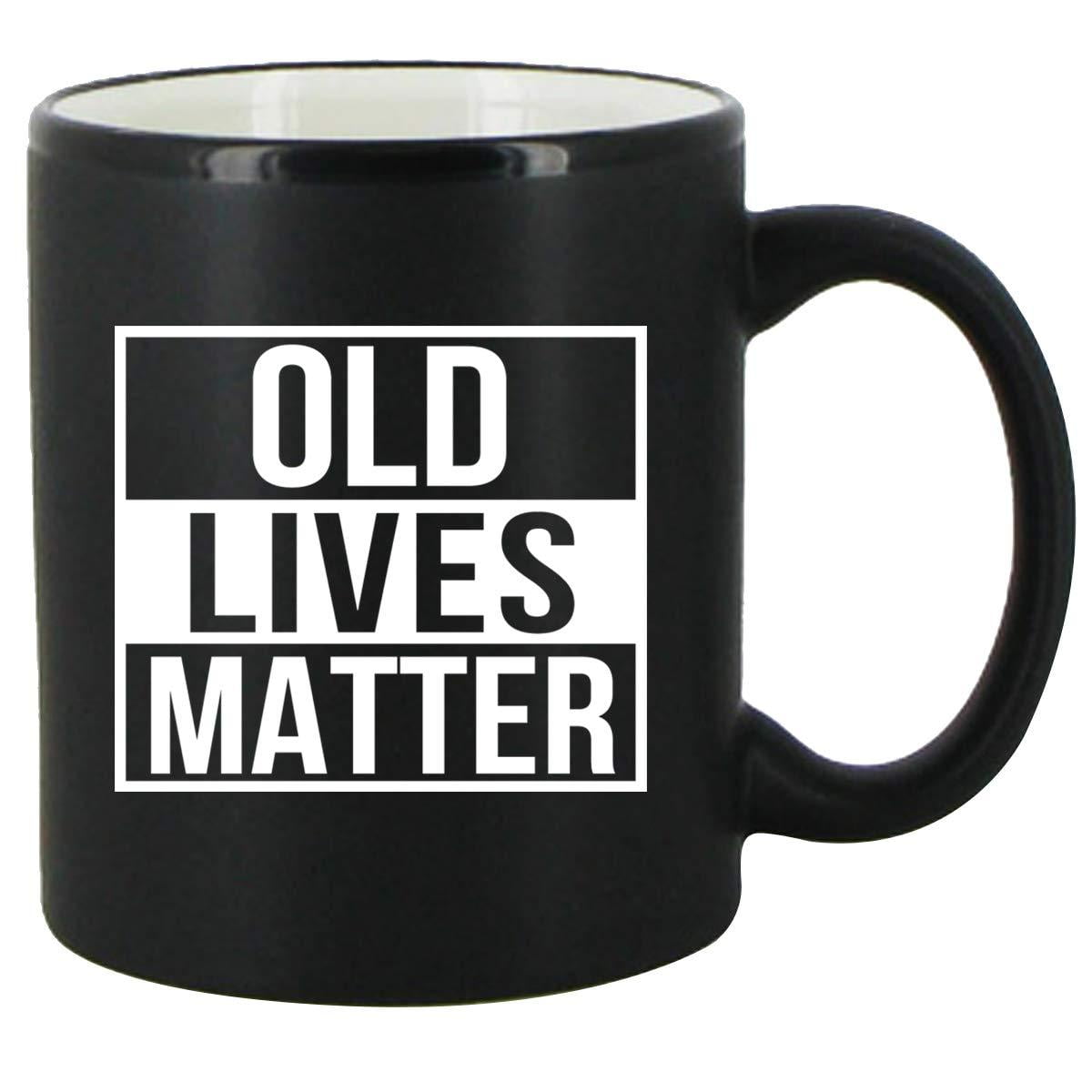 Oldi Mug 50th 60th 70th 80th Birthday Gifts for Women Grandma Grandad Men Happy Birthday Present Mum Nan Dad Oldi Lives Matter Gift