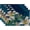 Color*4, variant on Linen Placemats Set of 4 12x18 inch Spring Table Mats for Dining Table Blue Floral Farmhouse Decorations Kitchen Decor Desk Mat for Outdoor Home Party Kitchen Seasonal Dining Decor